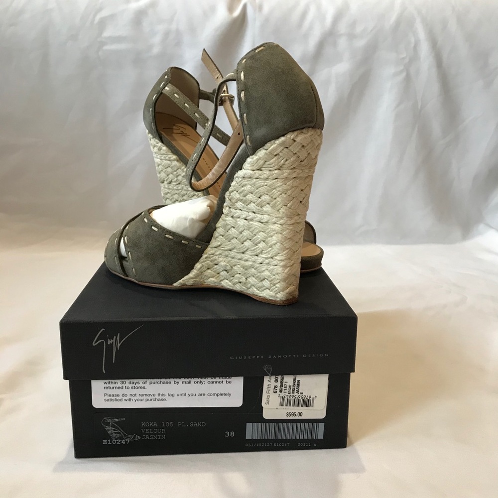 Giuseppe Zanotti Wedge Sandals - NIB - Picture 5 of 5